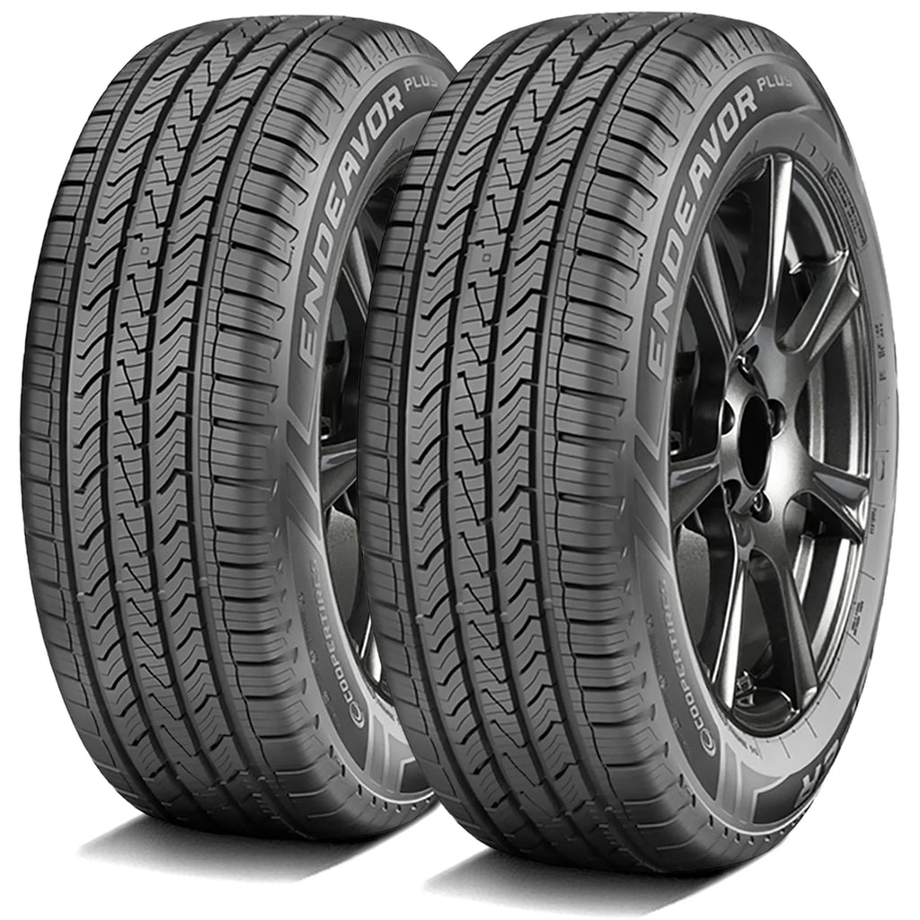 Set of 4 (FOUR) Cooper Endeavor Plus 245/65R17 107T AS A/S All-Season Tires