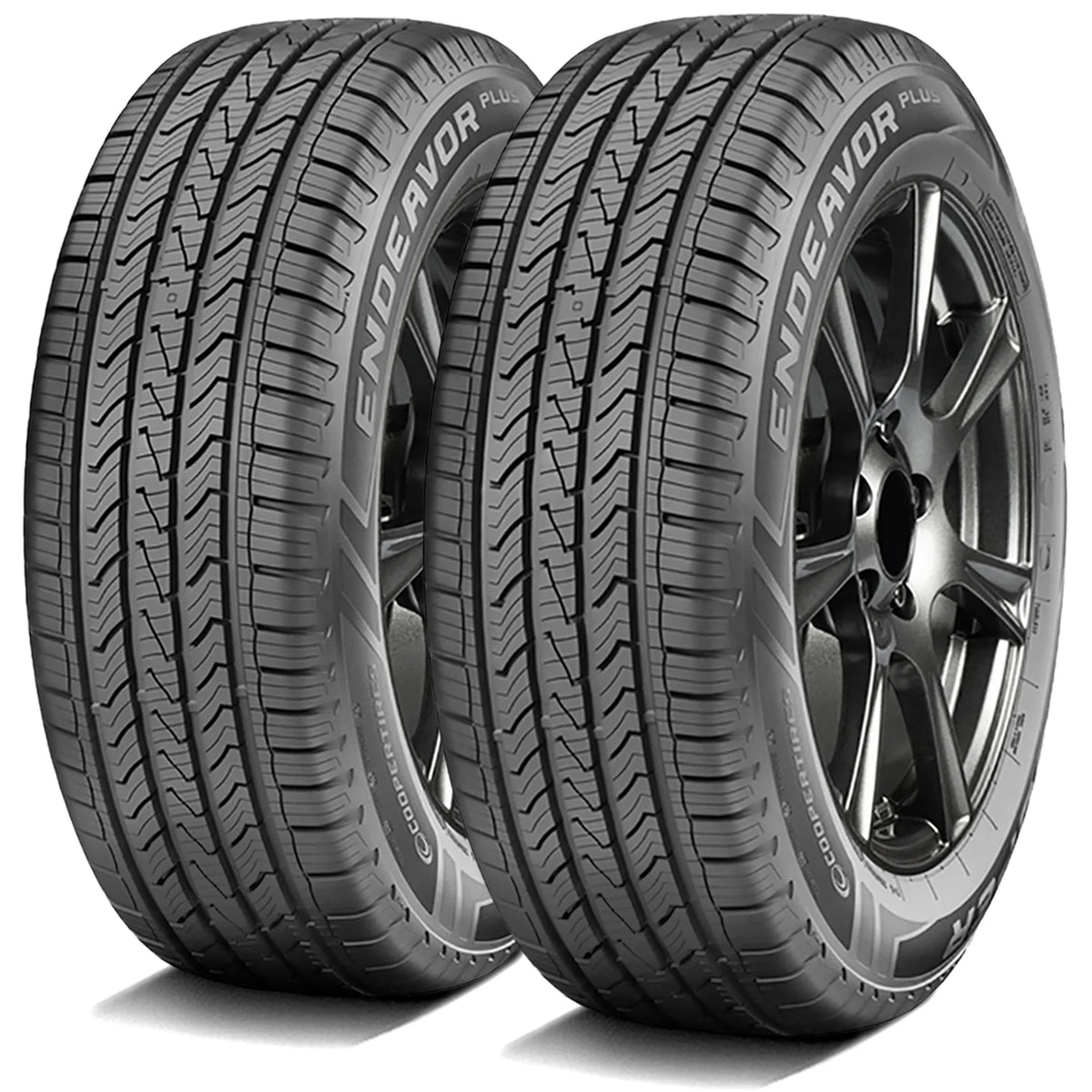 Set of 4 (FOUR) Cooper Endeavor Plus 245/65R17 107T AS A/S All-Season Tires