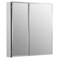 Kohler K-CB-CLC2526FS 25" W x 26" H Aluminum Two-Door Medicine Cabinet with Mirrored Doors