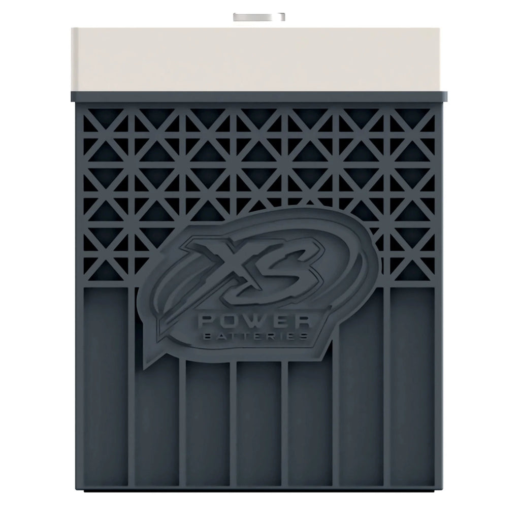 Supplemental Car Audio Power 12 Volt AGM Battery With5000 Amps & 110 Amp Hours & 237 Minutes of Reserve Capacity