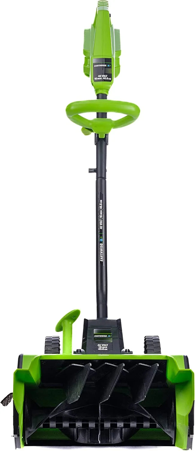 Earthwise SN74016 40V Lithium Battery Operated Ion Cordless 16" Snow Shovel with Brushless Motor