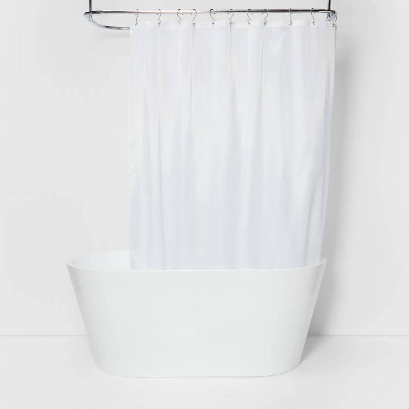 Room Essentials Super Soft Peva Shower Curtain Liner White