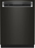 KitchenAid 44 DBA Dishwasher in PrintShield Finish with Freeflex Third Rack Black Stainless Steel