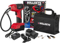 Bullseye Pro Max Deluxe Tire Inflator Portable Air Compressor, Portable Air Pump for Car Tires, Car Tire Inflator Portable - 150PSI, 12V DC 2000 Mahs, Tire Pressure Gauge, Rechargeable As Seen on TV