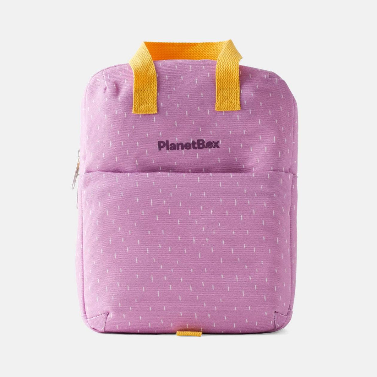Lunch Tote Bag Pansy Dashes