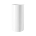 Royal Imports Flower Acrylic Vases Cylinders - Decorative Centerpiece Display for Home or Wedding - Non Breakable Plastic, 5x10 - White