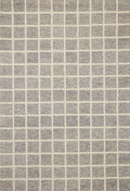 Chris Loves Julia x Loloi 3'6" 5'6" Slate/Ivory Polly POL-05 Area Rug