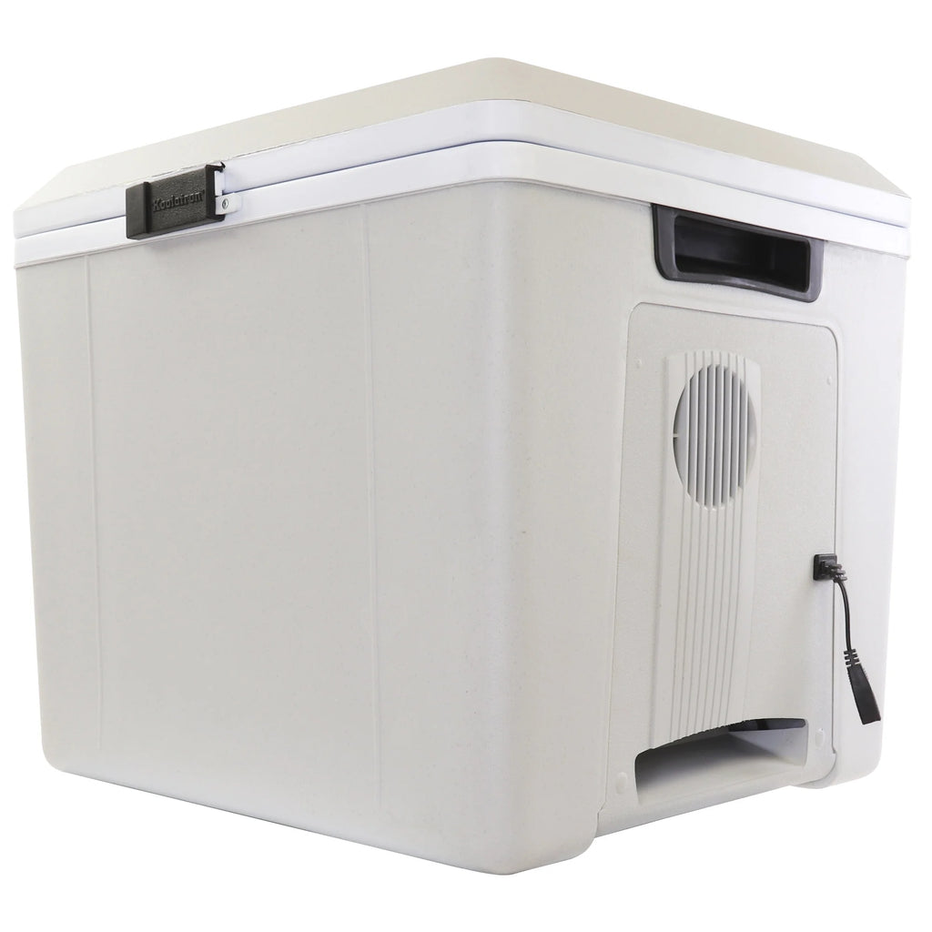 Koolatron 12V Electric Cooler/Warmer 27 L (29 Qt), Two - Way Design, Gray