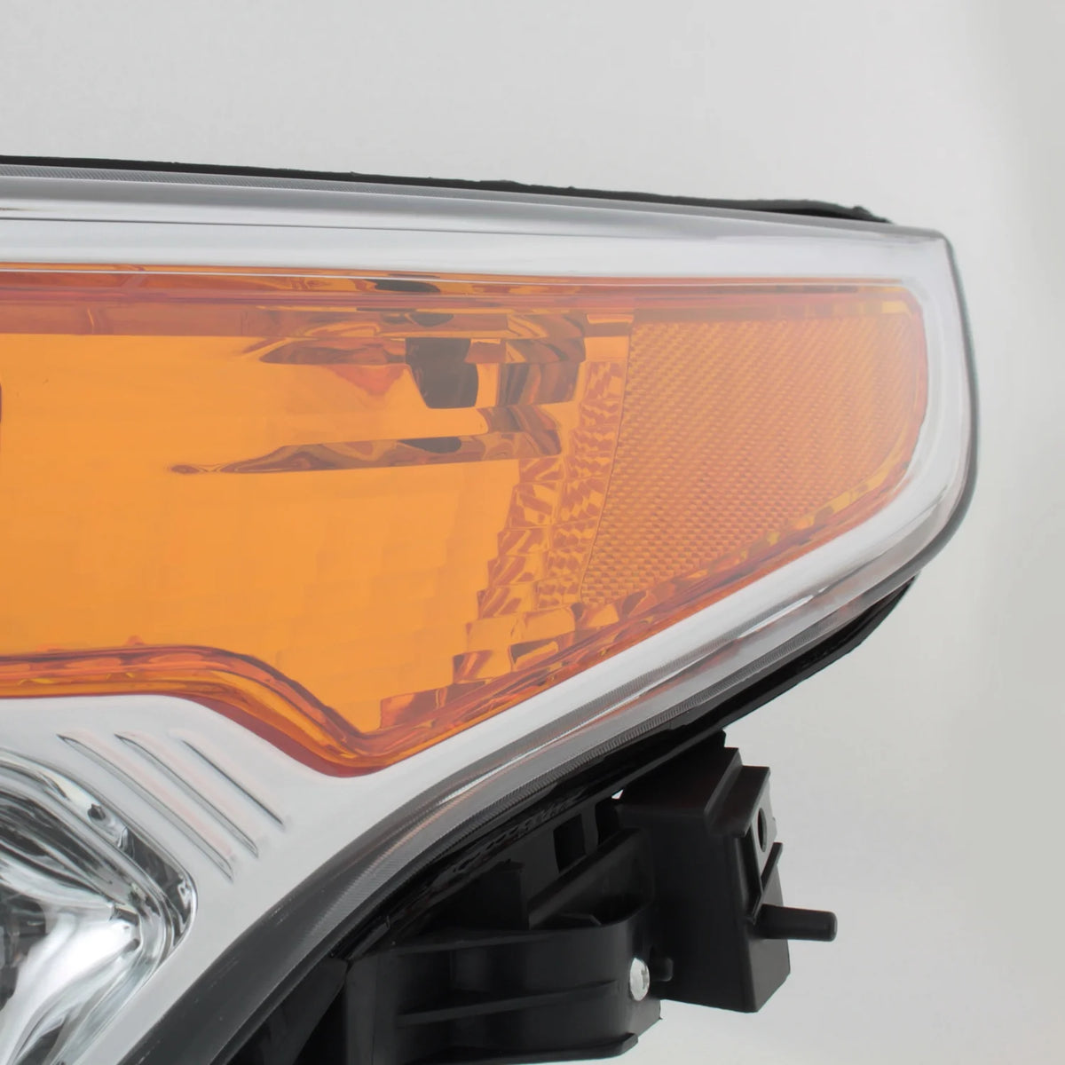 AKKON - for 2011 - 15 Ford Explorer Driver + Passenger Projector Headlight Assembly Chrome Housing Clear Lens Full Set