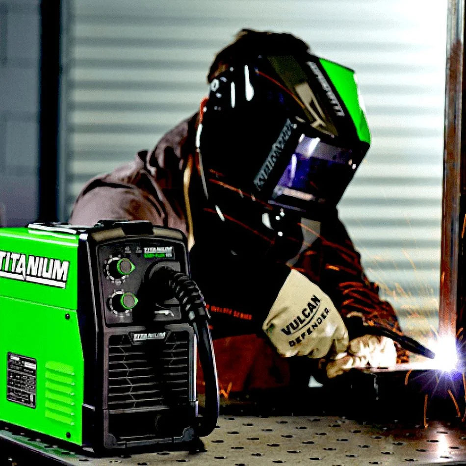 TITANIUM Easy - Flux 125 Amp Welder - Lightweight, Portable, and High - Performance Flux - Core Welder