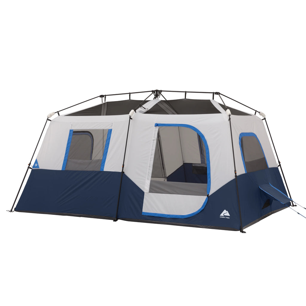 Ozark Trail 13' x 9' 8 - Person Cabin Tent with LED Lighted Poles, 32 lb