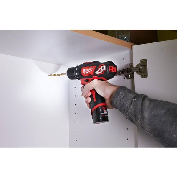 M12 12V Lithium - Ion Cordless Drill Driver/Impact Driver Combo Kit (2 - Tool) with Two Free M12 1.5ah Batteries