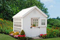 Little Cottage Company Colonial Gable Greenhouse - 8ft x 8ft