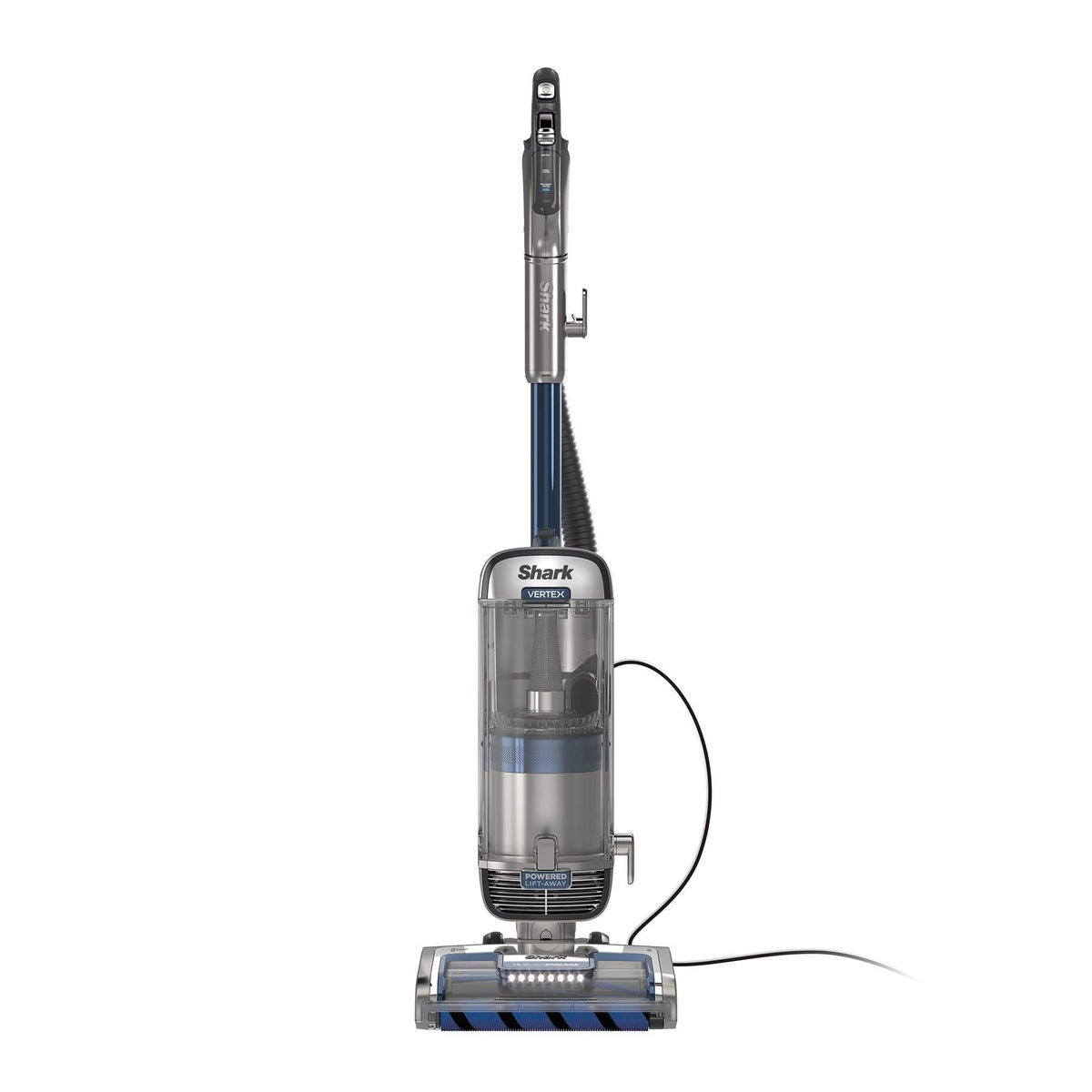 Shark AZ2000 Upright Vacuum Vertex DuoClean PowerFins Powered Lift-Away Self-Cleaning Brushroll and HEPA Filter, 1 Quart Dust Cup Capacity, Blue