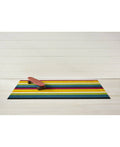 Chilewich Bold Stripe Shag Big Mat - Multi