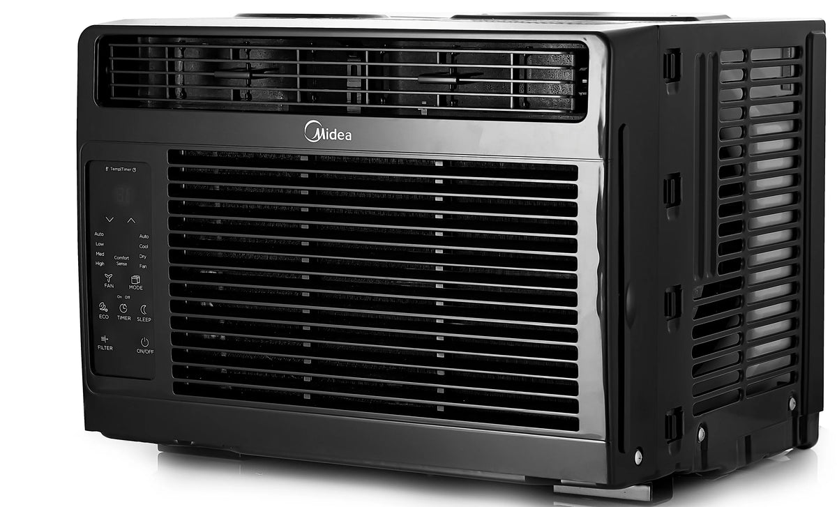 Midea 5, 000 BTU Window Air Conditioner, 150 Sq. Ft., White, New