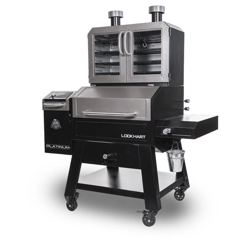 Pit Boss Platinum Lockhart Wi - Fi® and Bluetooth® Wood Pellet Grill and Smoker