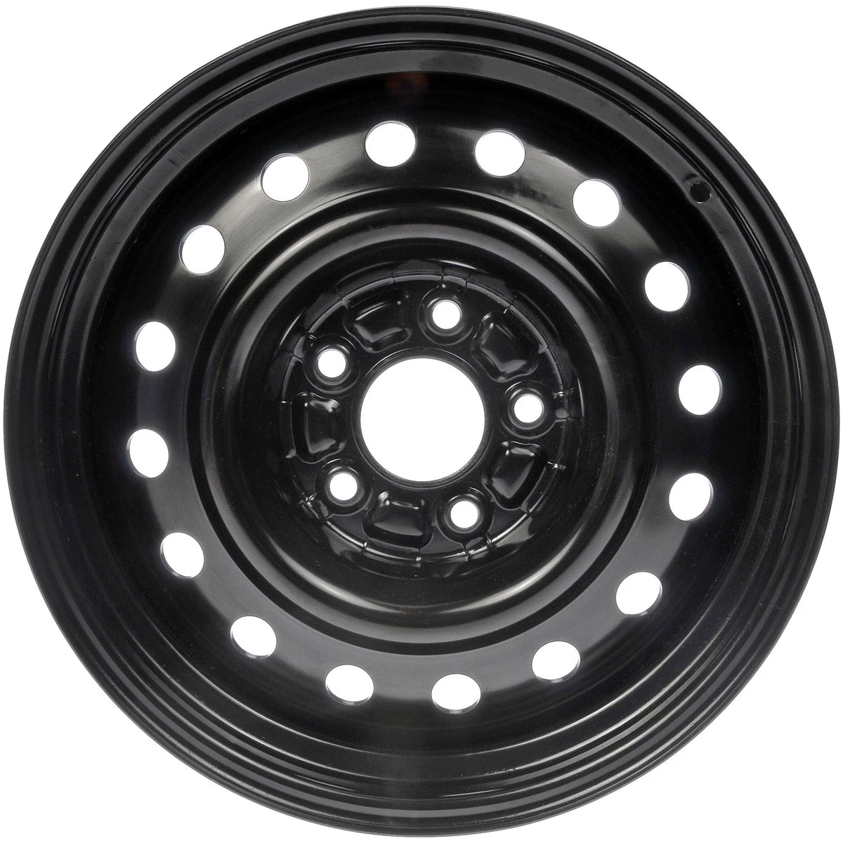 Dorman 939 - 117 Steel 16" Wheel Rim 16 x 6.5 - Inch 5 - Lug Black, for Specific Nissan Models