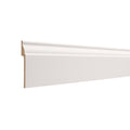 Ornamental CoverTrim 7/8 in. x 5-1/4 in. x 96 in. MDF Baseboard MOULDING, Primed White