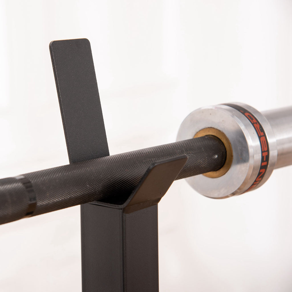 HOMCOM Hantelständer, 2er-Set, bis 150 kg belastbar, höhenverstellbar, Stahl, weiß+schwarz, 52 x 48 x 160 cm