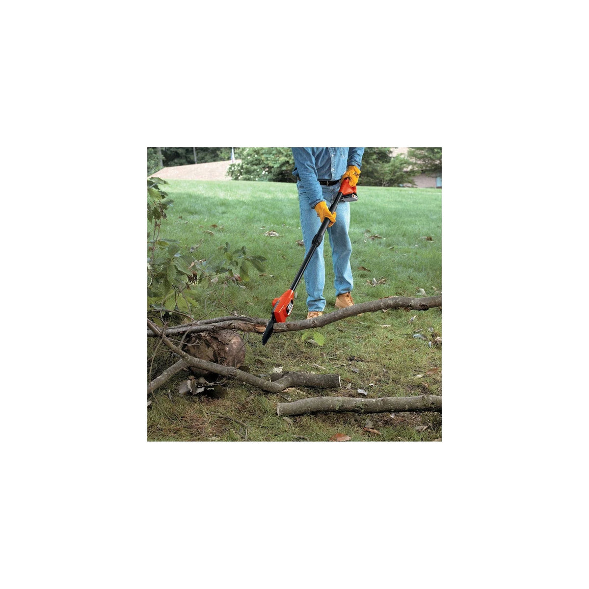 BLACK+DECKER 20V Max* Lithium Pole Pruning Saw, Bare Tool Only (LPP120B)