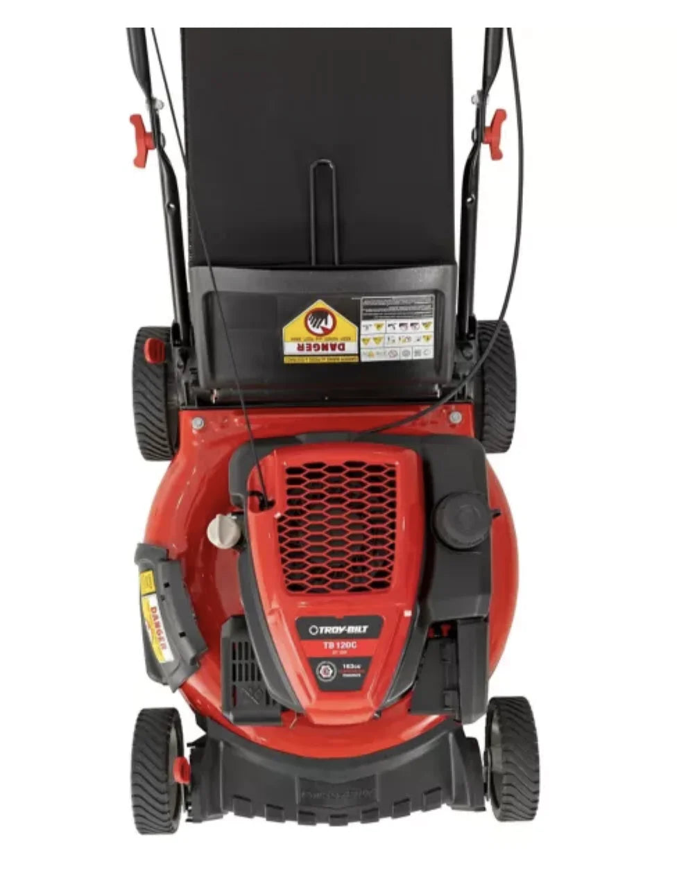 Restored Troy - Bilt TB120C | 21in 163cc Walk Behind Push Mower | 3 - in - 1 Deck (Refurbished)