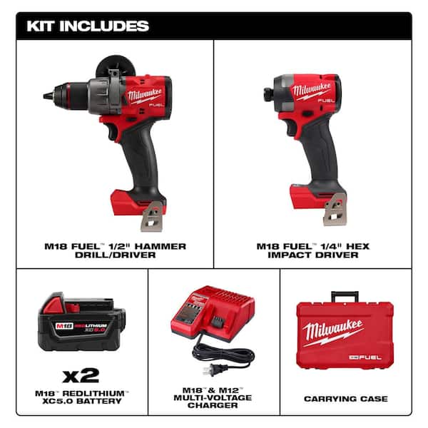 M18 FUEL 18-Volt Lithium Ion Brushless Cordless Combo Kit 6-Tool with Jig Saw and Compact Router