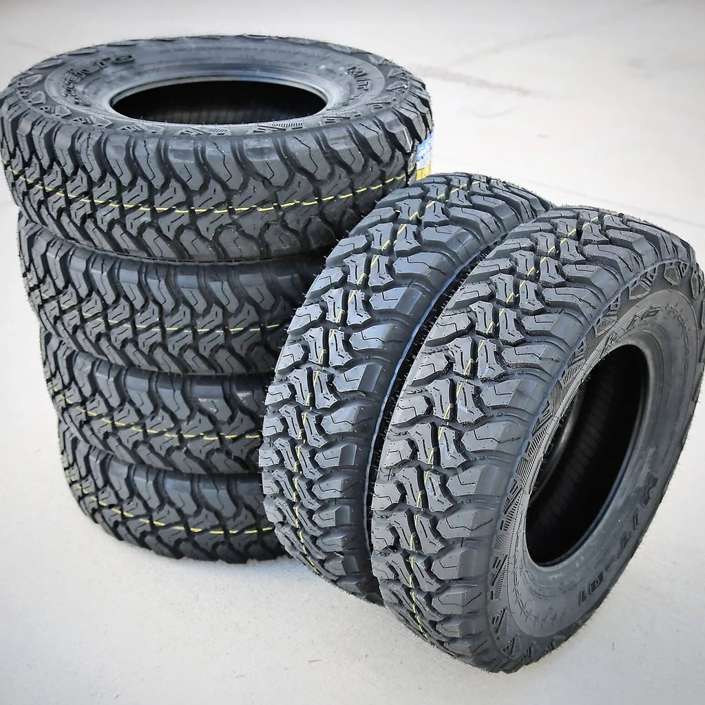 Pair of 2 (TWO) Accelera M/T - 01 LT 235/85R16 Load E (10 Ply) MT M/T Mud Tires