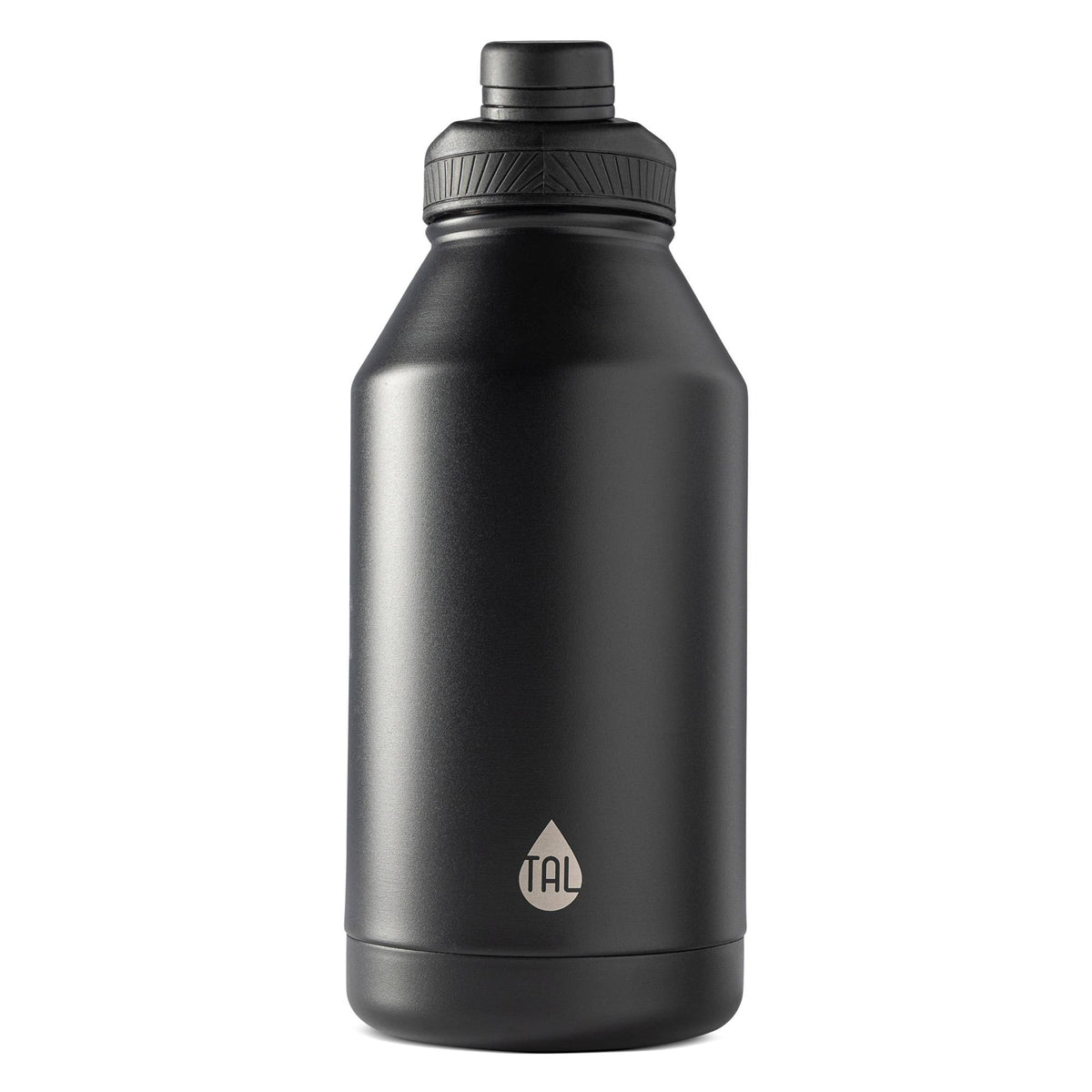 Tal Stainless Steel Ranger Water Bottle 64 fl oz, Black