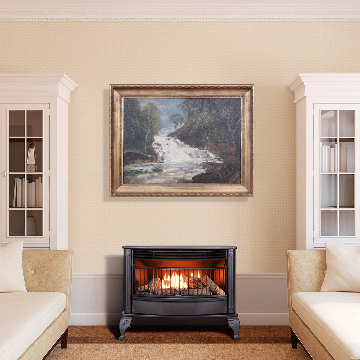 Procom Ventless Dual Fuel Stove - 25, 000 BTU, Model QNSD250RT