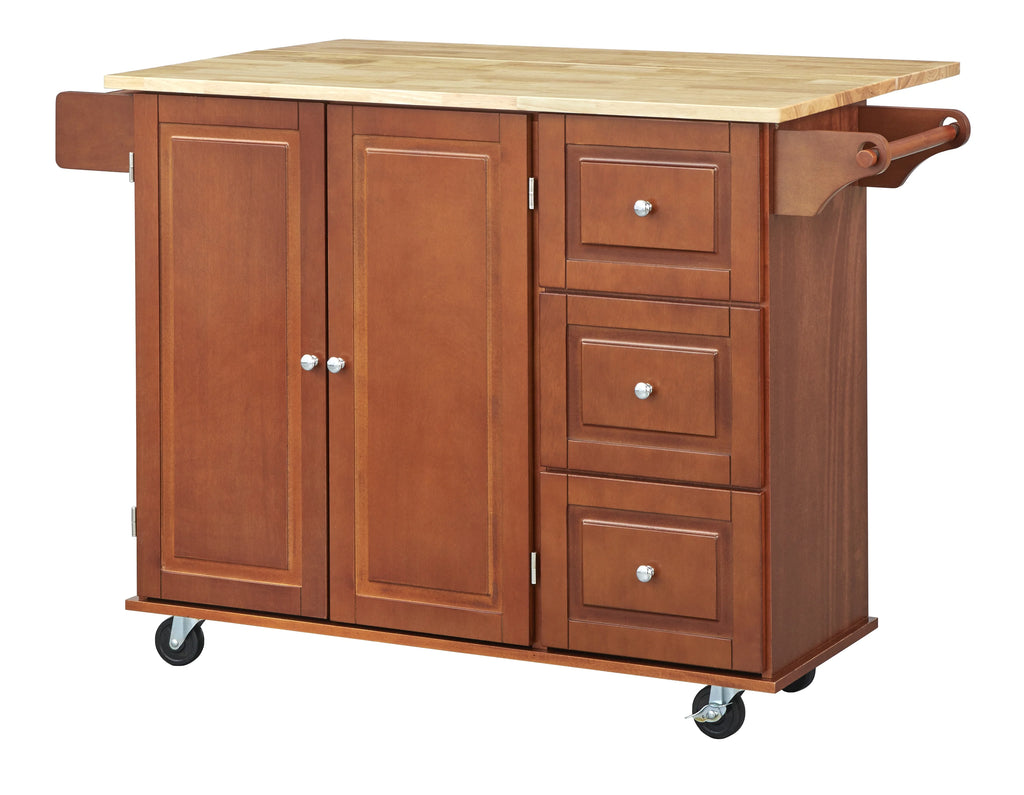 Thatcher Kitchen Cart, Grey