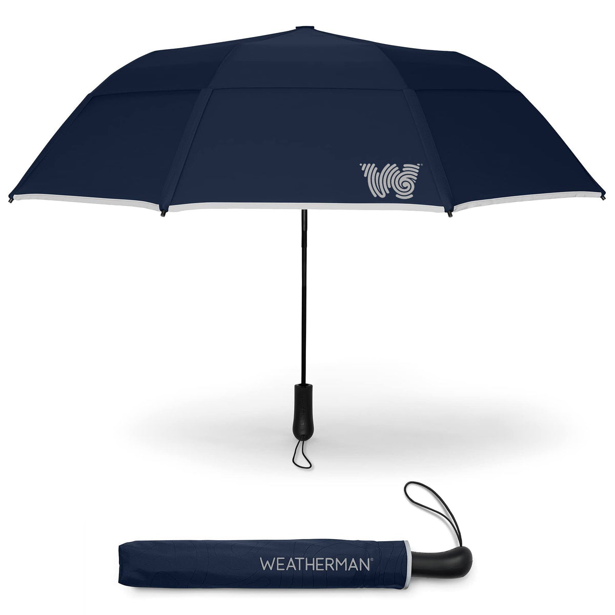The Collapsible Umbrella (Navy)