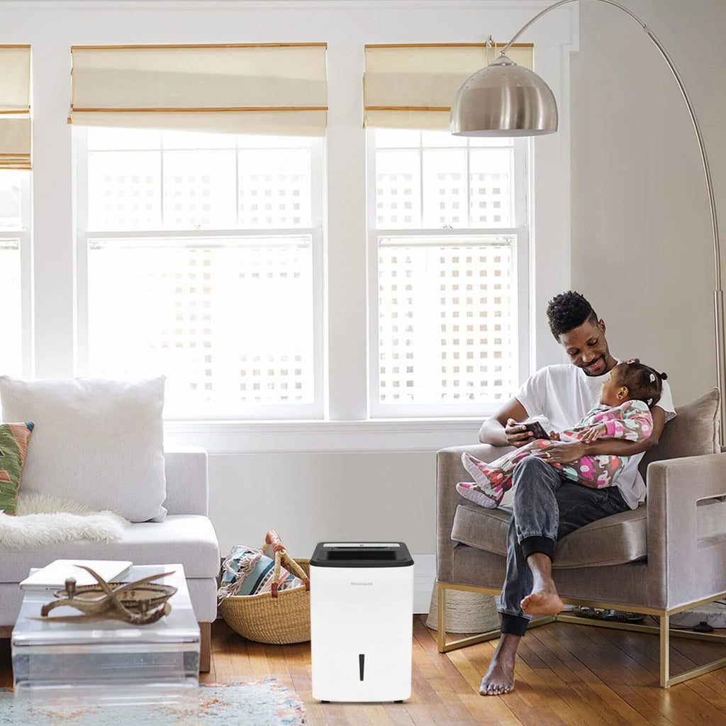 Frigidaire 50 Pint Dehumidifier with Pump. 4.500 Square Foot Coverage