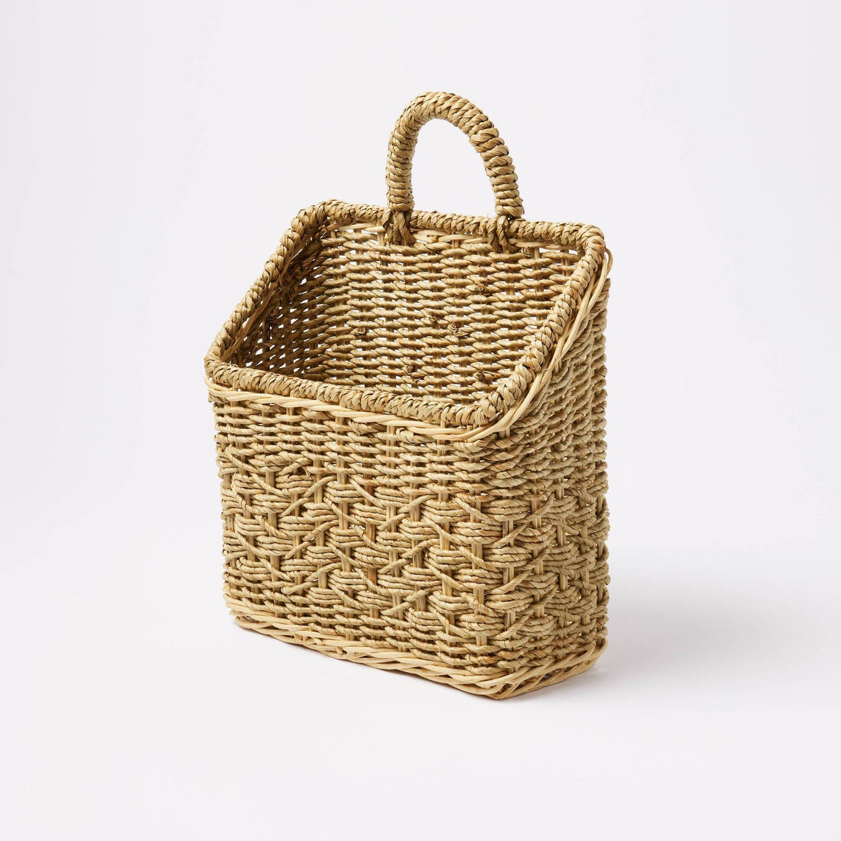 Threshold Upright Folio Grass Handwoven Basket | Target