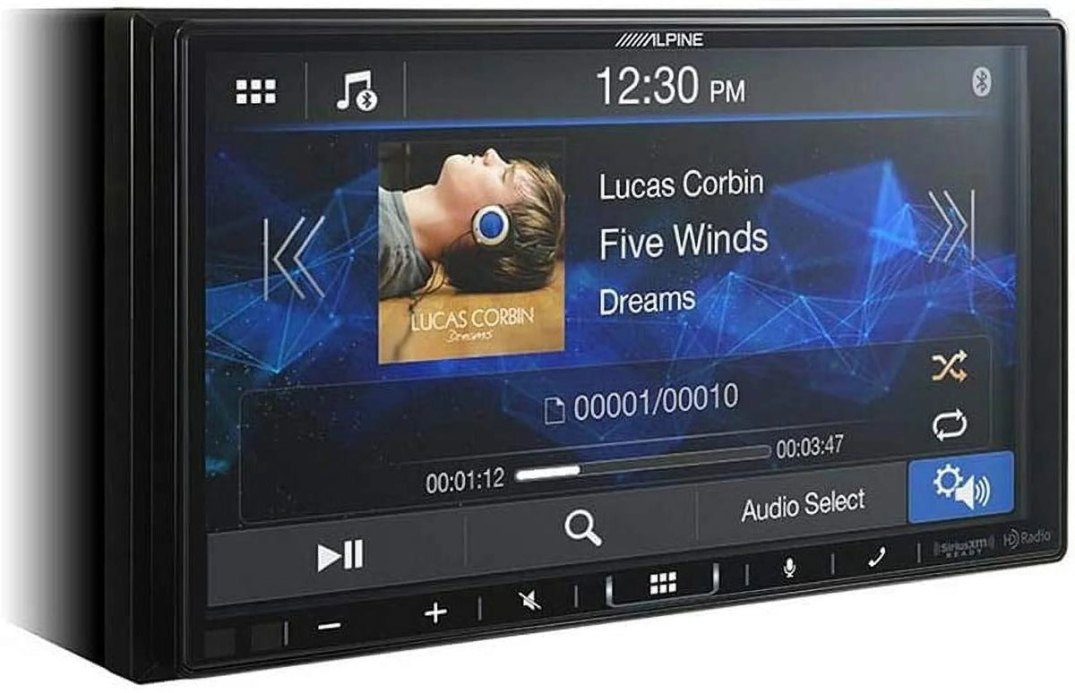 Alpine Ilx - 407 7" Shallow Chassis Multimedia Receiver with Apple Carplay