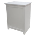 Redmon Shaker Style Hamper, White