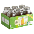 Ball Mason Jars, Wide Mouth, Pint - 12 jars