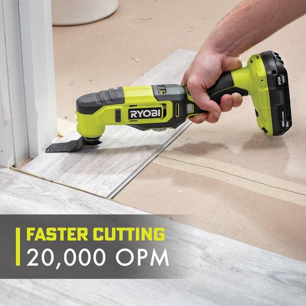 ONE+ 18V Cordless 6-Tool Combo Kit with 1.5 Ah and 4.0 Ah Batteries. Charger. and 65-Piece Drill and Impact Drive Kit