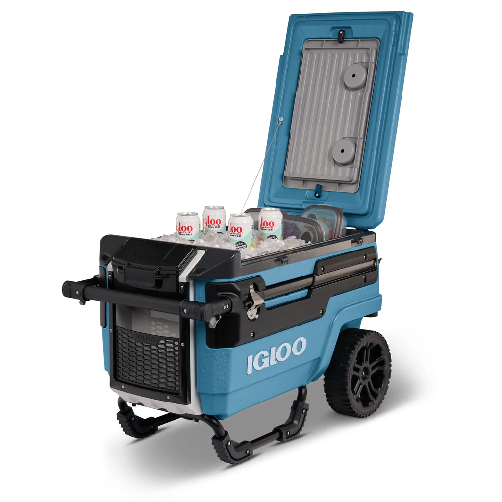 Igloo 70 QT Trailmate Journey Rolling Cooler, Carbonite Gray