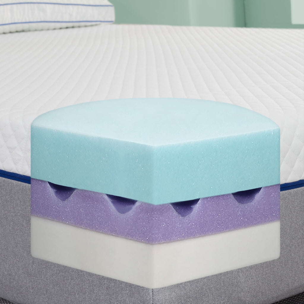 Style Premium Selection 10 Memory Foam Mattress. Queen. with 2 Queen Pillows