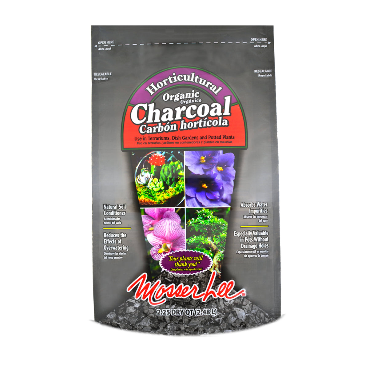 Mosser Lee Horticultural Organic Charcoal 2.25 Quart