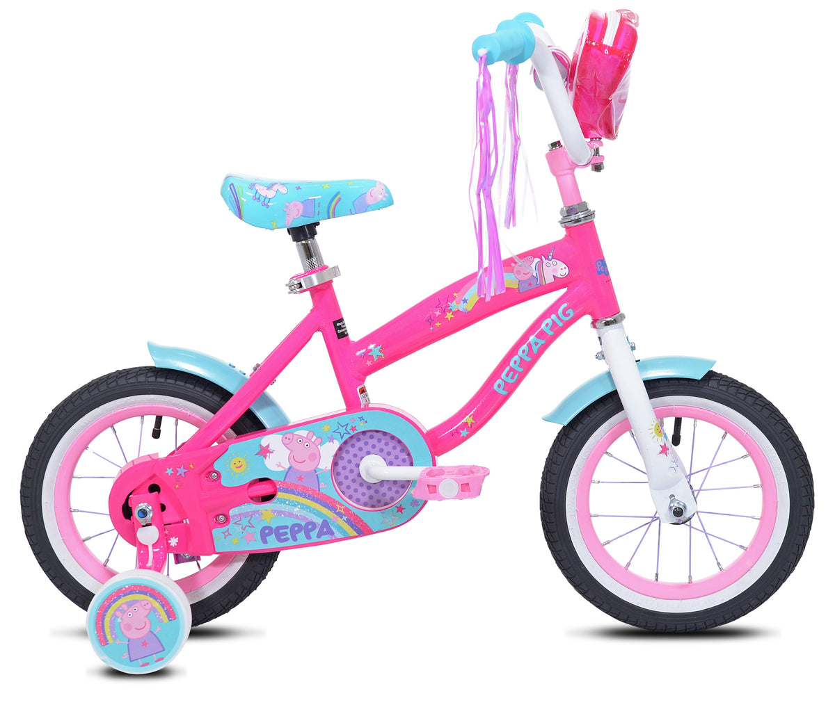 Bicycles Peppa Pig 12 Girl's Child Bicycle. Pink/Blue