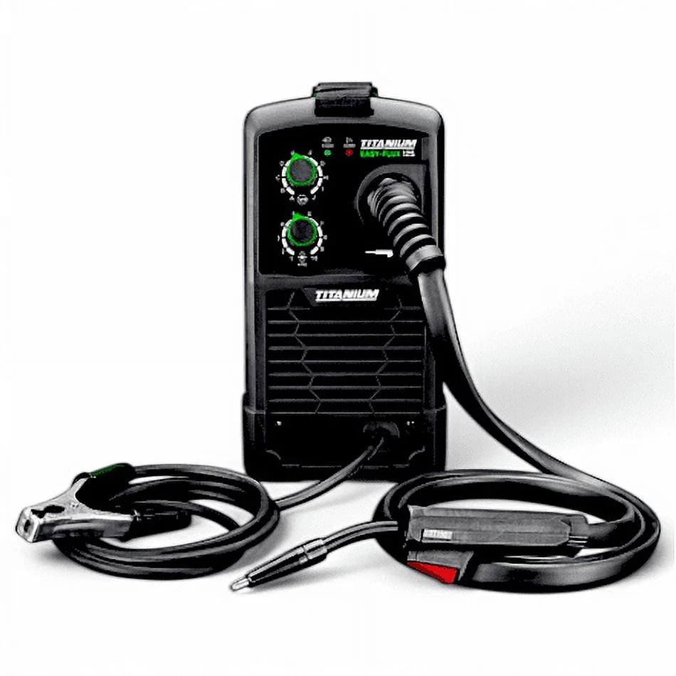 TITANIUM Easy - Flux 125 Amp Welder - Lightweight, Portable, and High - Performance Flux - Core Welder