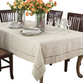 Cowen Solid Color Tablecloth Size: 104" L x 65" D