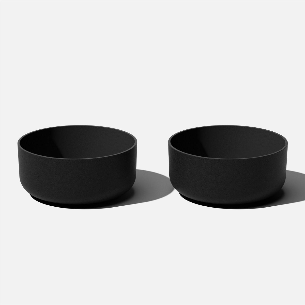 Veradek Pure Series Kona Bowl 14 inch Planter 2 Pack - Black