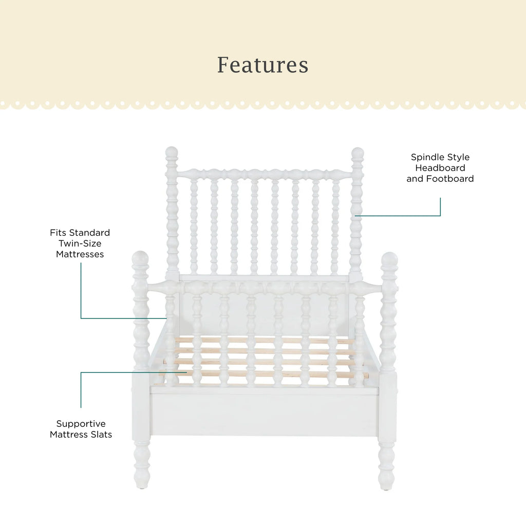 Pioneer Woman Harper Queen - Size Spindle Bed, Homestead Brown