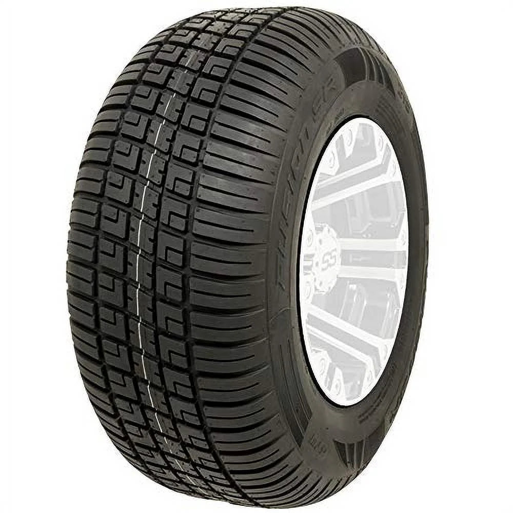 GTW Fusion S/R Steel Belted Radial DOT Golf Cart Street Tire (215/50 - R12)