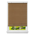 Achim 30 x 72 in. Cordless Solstice Vinyl Roll-Up Blind, Woodtone
