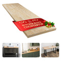 Bme Hevea Solid Wood Butcher Block Countertop Unfinished Butcher Block Table Top for DIY Washer Dryer/Island/Kitchen Countertop 5ft L x 25'W 15in Thic