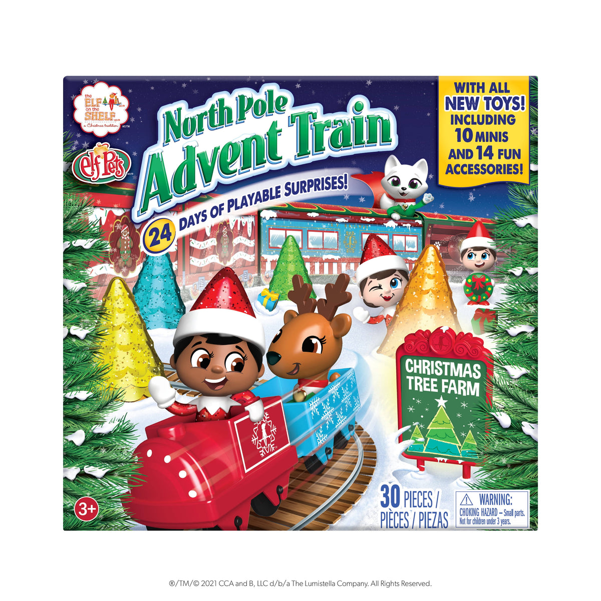 The Elf on The Shelf North Pole Advent Train